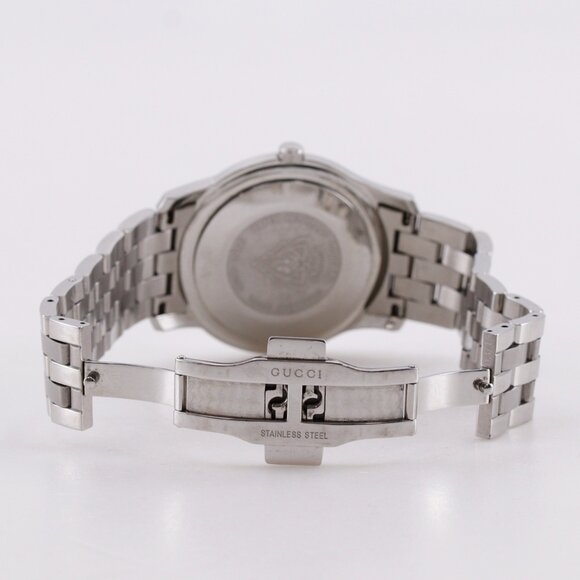 Gucci G-Class 5500XL Men's Stainless Steel Quartz Watch with Analog Display a...